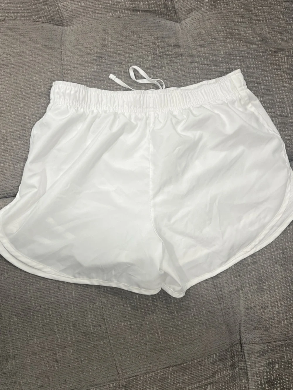 Nike White Women’s Athletic Running Shorts